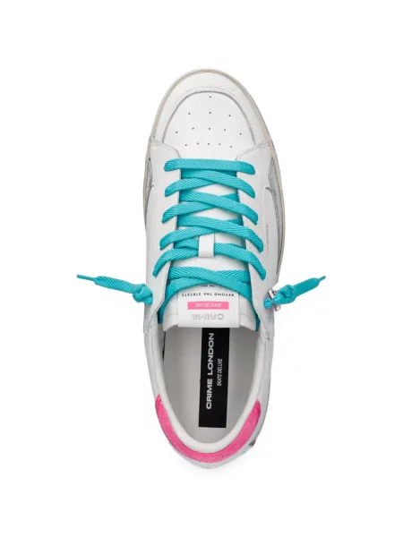 Sneakerși Crime London alb