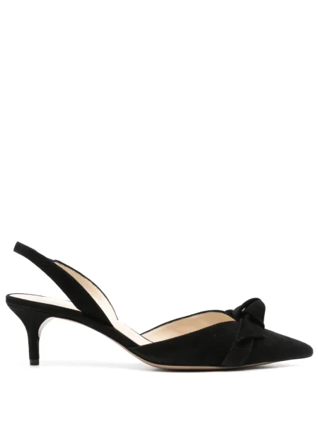 Pantofi cu toc Alexandre Birman slingback negru