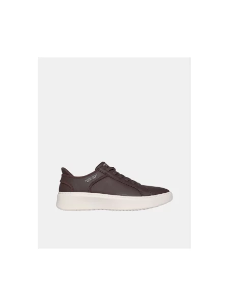 Tenisky Skechers hnedá