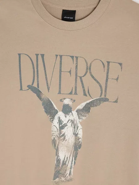 Футболка Diverse бежевая