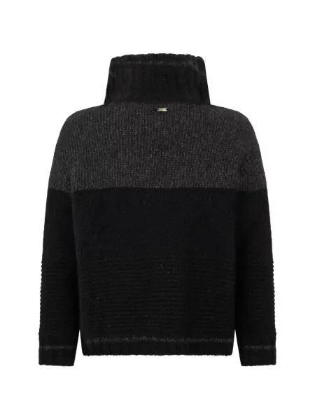 Cardigan Herno cu paiete negru