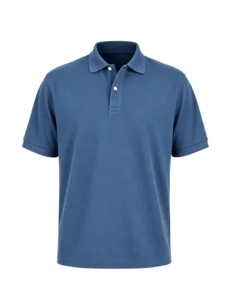 Tricou polo Handvaerk albastru