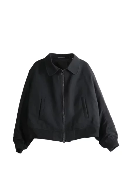 Gulerat geacă Yohji Yamamoto negru