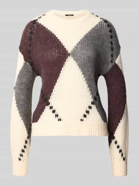Sweter z dzianiny o kroju relaxed fit z dodatkiem wełny Zero