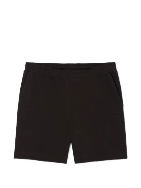 Pantaloni scurți Lacoste din jerseu maro