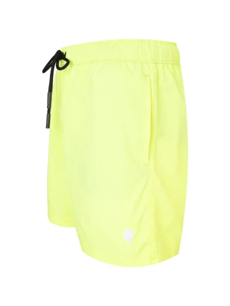 Pantaloni scurți County Of Milan cu broderie cu cordon galben
