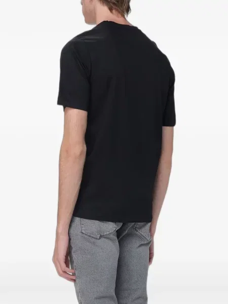 Tricou Xc cu decolteu rotund negru