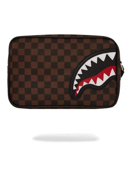Torebka Sprayground skórzana brązowa