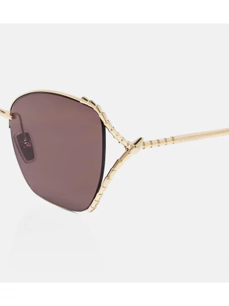 Ochelari de soare Bvlgari auriu