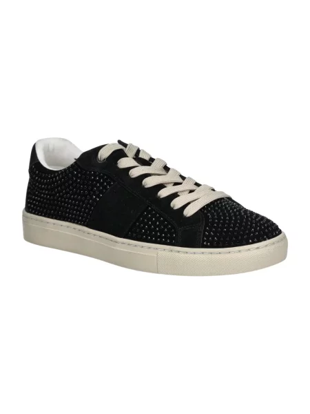 Sneakersy Guess zamszowe czarne