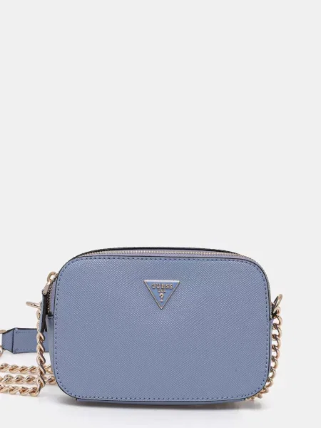 Guess geantă crossbody pentru femei NOELLE albastru