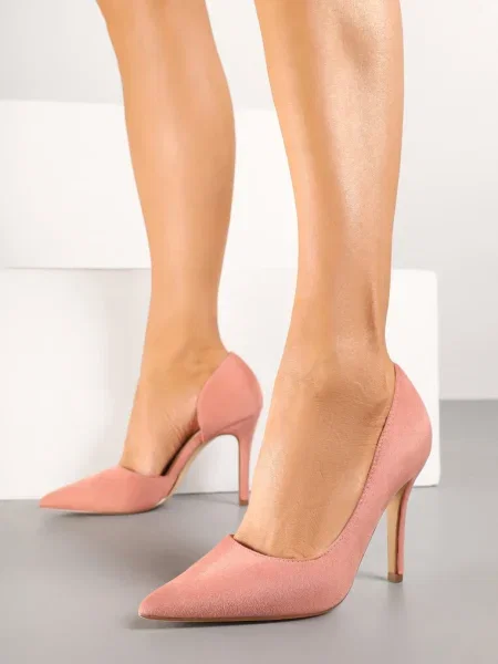 Pantofi stiletto Oliritia roz
