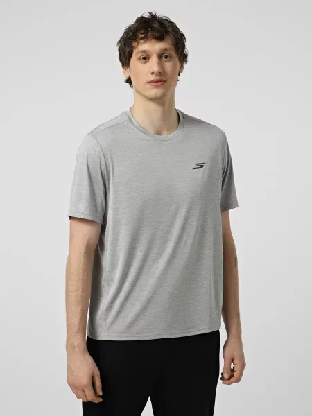 Спортивна футболка Skechers сірий