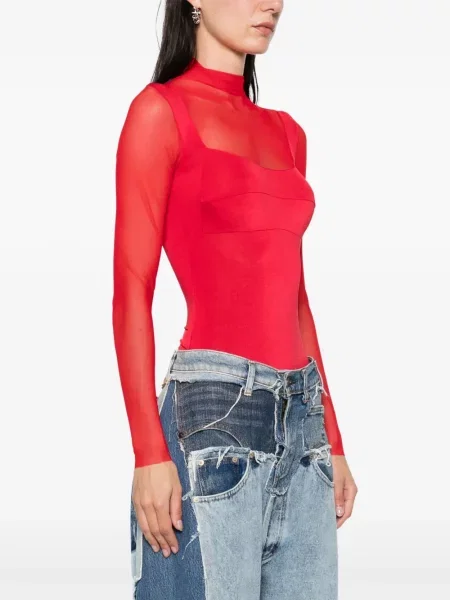 Body Atu Body Couture transparente roșu