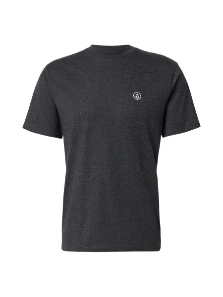 Volcom Tricou CIRCLE BLANKS negru amestecat alb