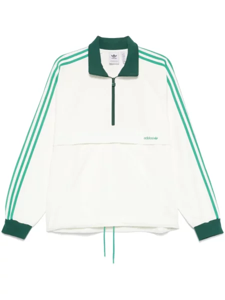 Szerokie spodnie Adidas niebieskie