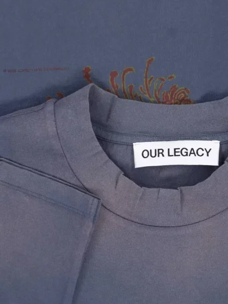 Lung tricou Our Legacy albastru