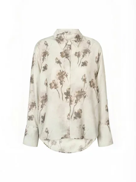 RUE de FEMME Tricou Ysabella murdar alb