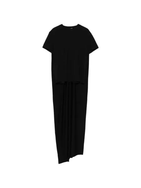 Tricou Magda Butrym drapate negru