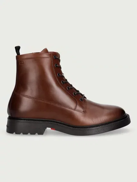 Tommy Hilfiger Ghete Corporate Casual Lth Boot maro