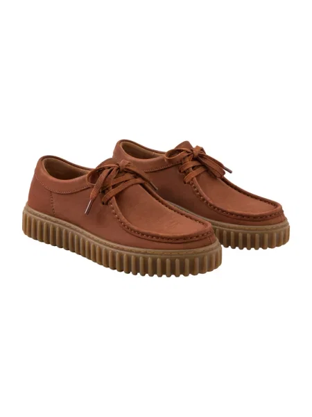 Półbuty Clarks brązowe