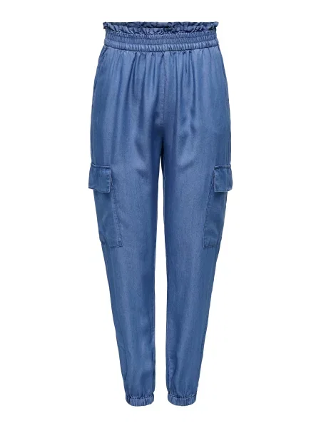 ONLY Pantaloni cu ONLCHARIS denim albastru