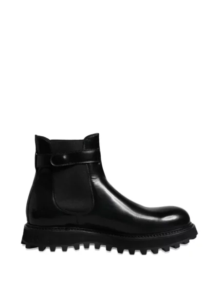 Cu centură botine Dolce & Gabbana negru