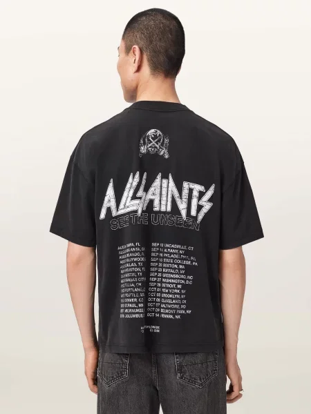 Футболка All Saints черная