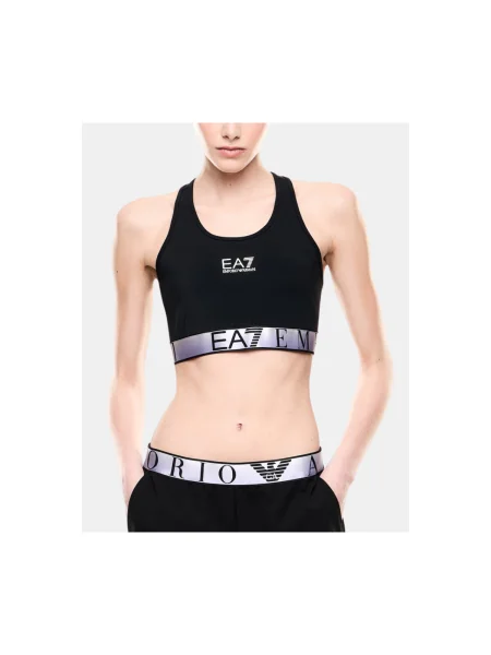 Emporio Armani Športová podprsenka / biela čierna