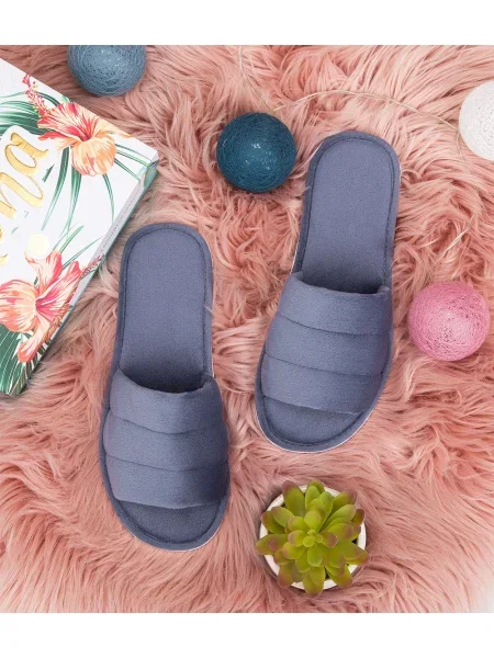 Šľapky Natural Style sivá