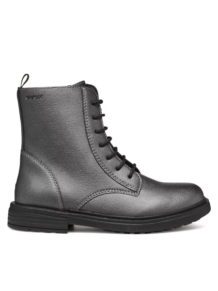 Μπότες Geox Jr Eclair S γκρι