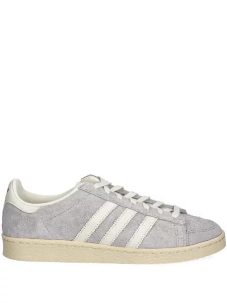 Ριγέ μισό φερμουάρ sneakers Adidas EQT σουέντ μαύρο