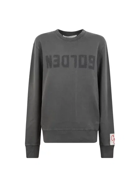 Bluza Golden Goose z logo szara