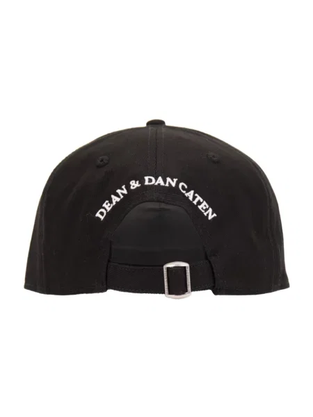 Czapka z daszkiem Dsquared2 czarna