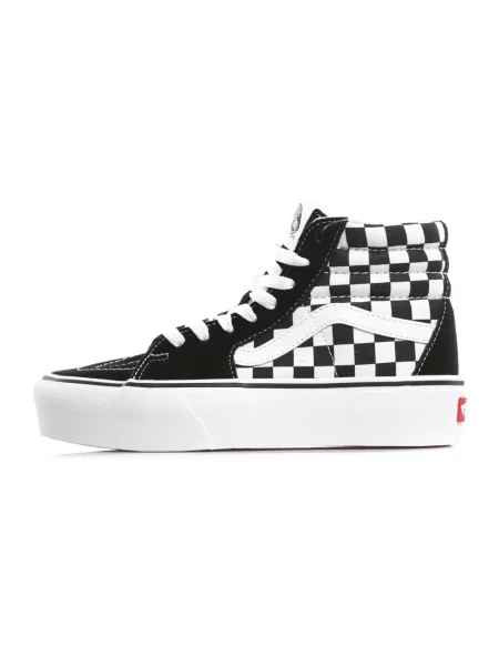 Sneakersy Vans na platformie czarne