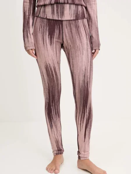 Funkční vlněné legíny Icebreaker Merino Vertex růžová