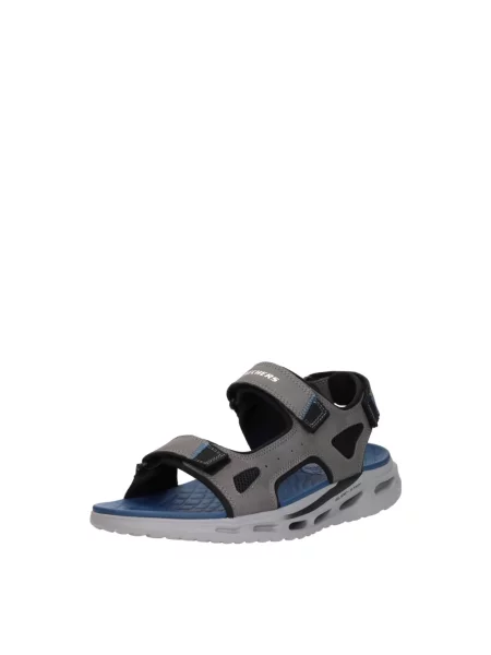 Sandały Skechers szare