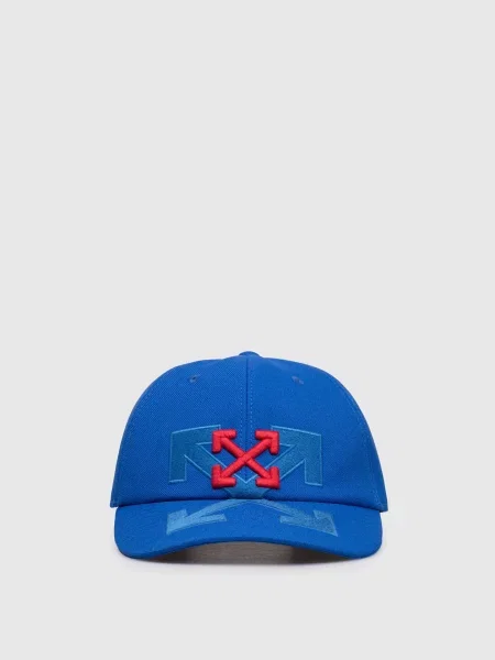Кепка з емблемою Off-white синя