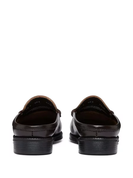Papuci tip mules G.h.bass maro