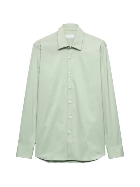 Strečová košile Prada zelená