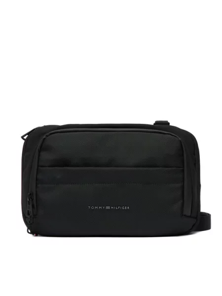 Nahrbtnik Tommy Hilfiger Th Travel Packable Backpack črna