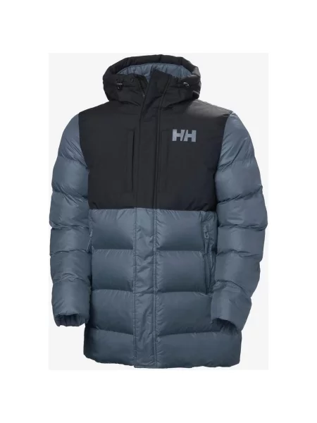 Kurtka Helly Hansen Active Puffy Long Niebiesko-Szara M szara