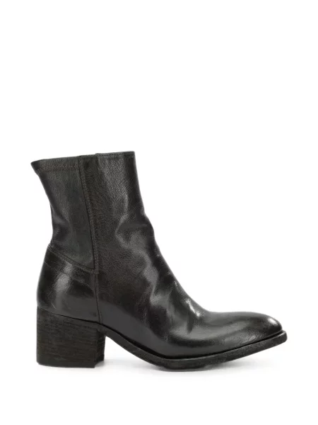 Botine Officine Creative din piele negru
