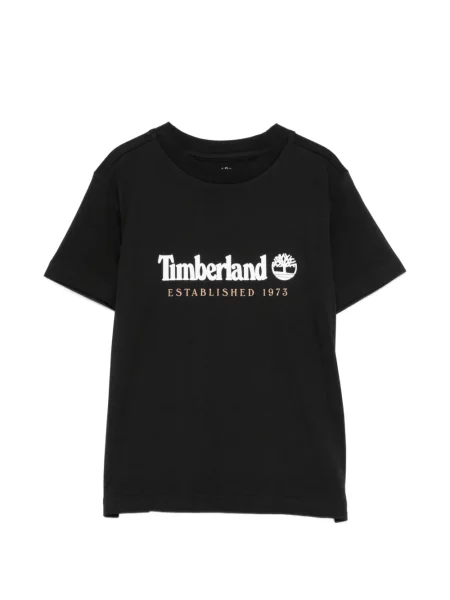 Koszulka dziecięca Timberland czarna