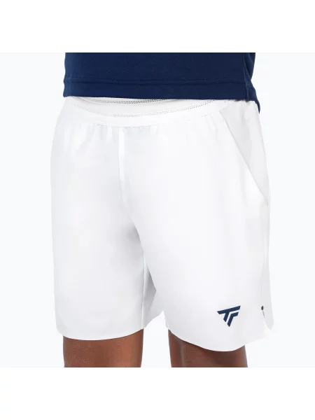 Тенісні шорти Tecnifibre Team Stretch Short white білі