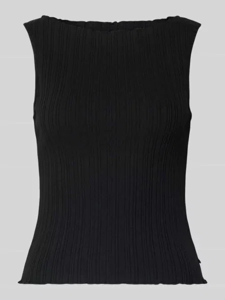 Top Scotch & Soda z nadrukiem czarny