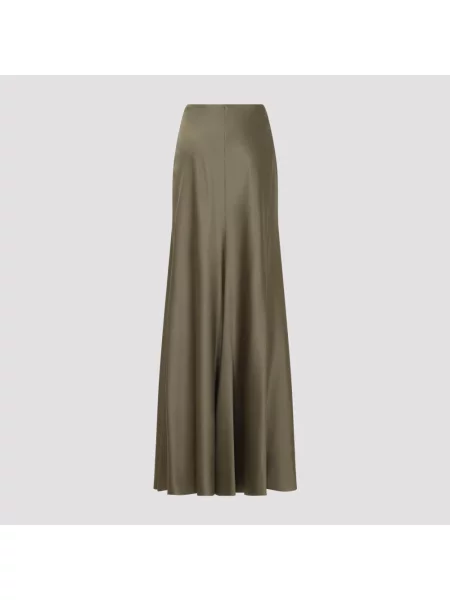 Spódnica maxi Ralph Lauren brązowa