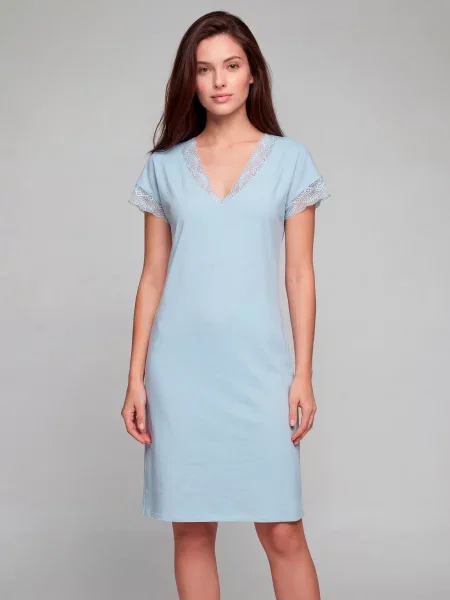 Нічна сорочка Roksana блакитний