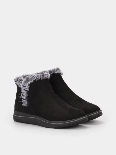 Ботинки Clarks без косточек черные