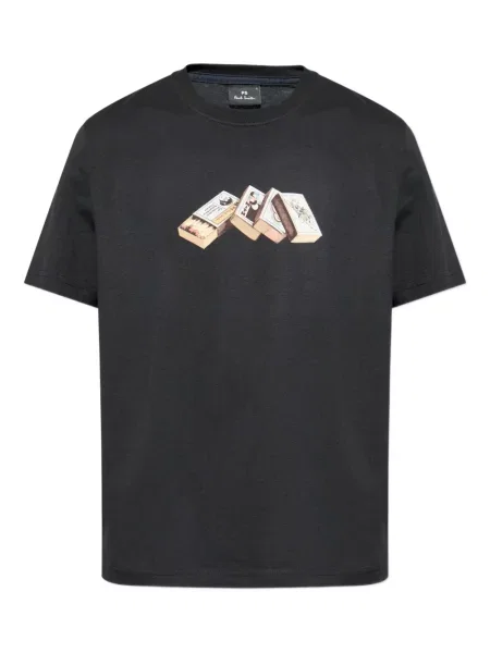 Tricou Ps Paul Smith cu imagine negru